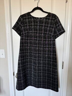 Calvin Klein Black Sparkle Dress